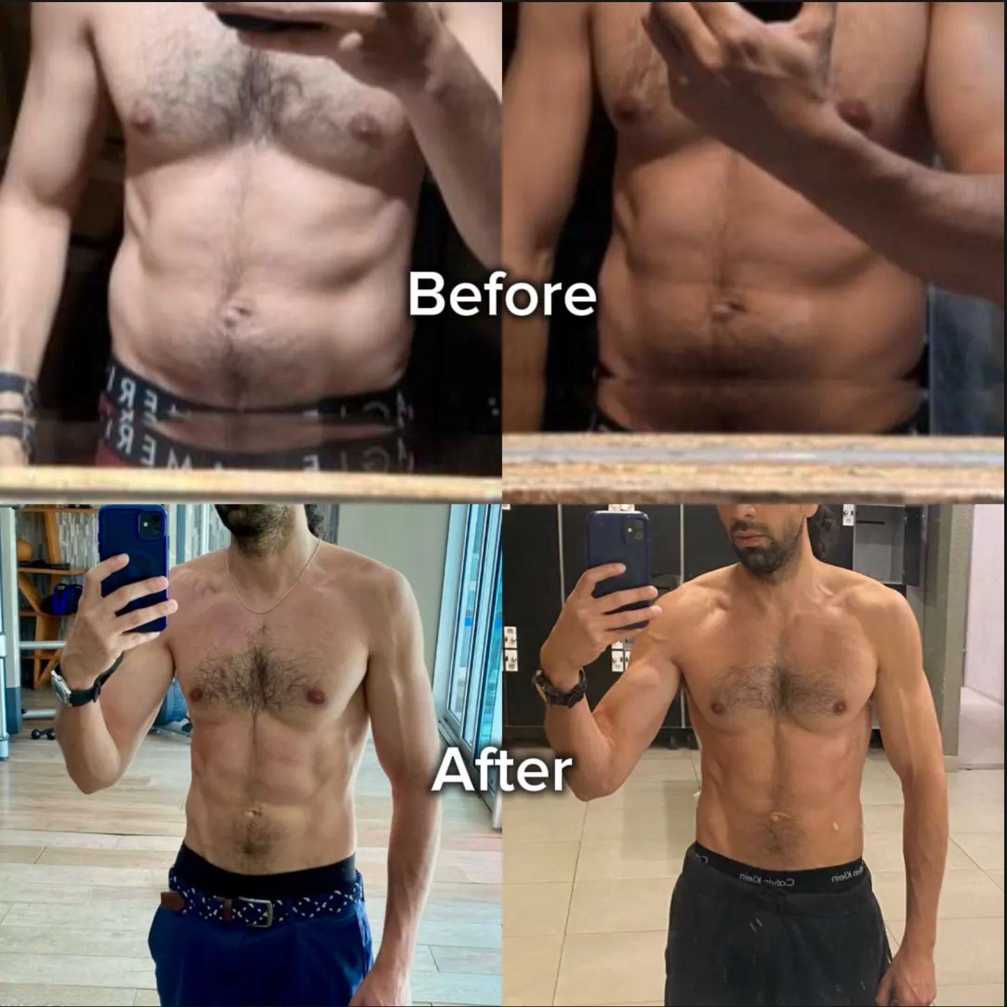 Member before-and-after transformation